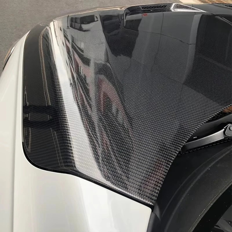 RR Style Carbon Fiber Front Engine Cover 11th Gen New Condition Carbon Front Hood Bonnet